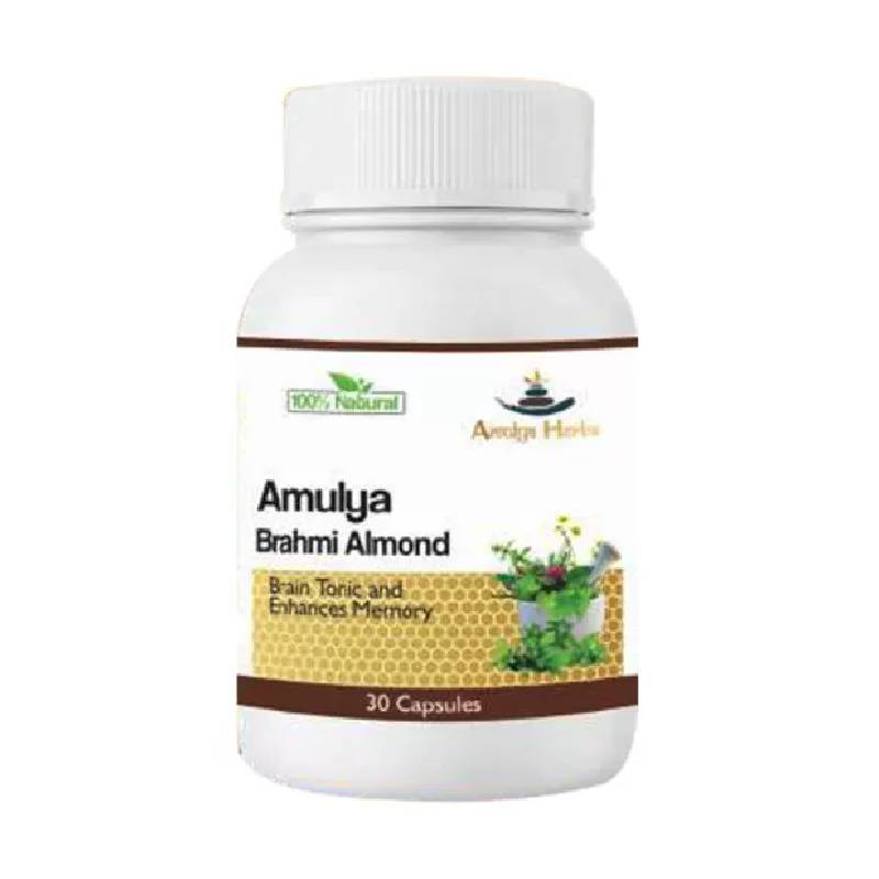 AMULYA BRAHMI ALMOND Brain Tonic & Memory Enhancement
