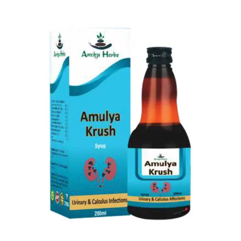 AMULYA KRUSH SYRUP Calculus & Urinary Infections