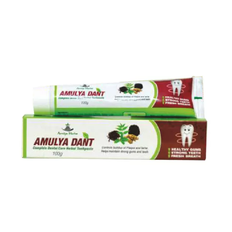 AMULYA DANT TOOTHPASTE Complete Dental Care Herbel Toothpaste