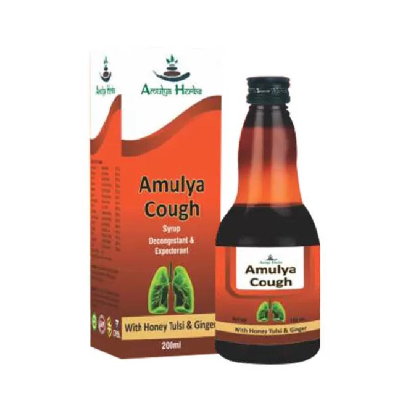 AMULYA COUGH SYRUP Decongestant & Expectorant